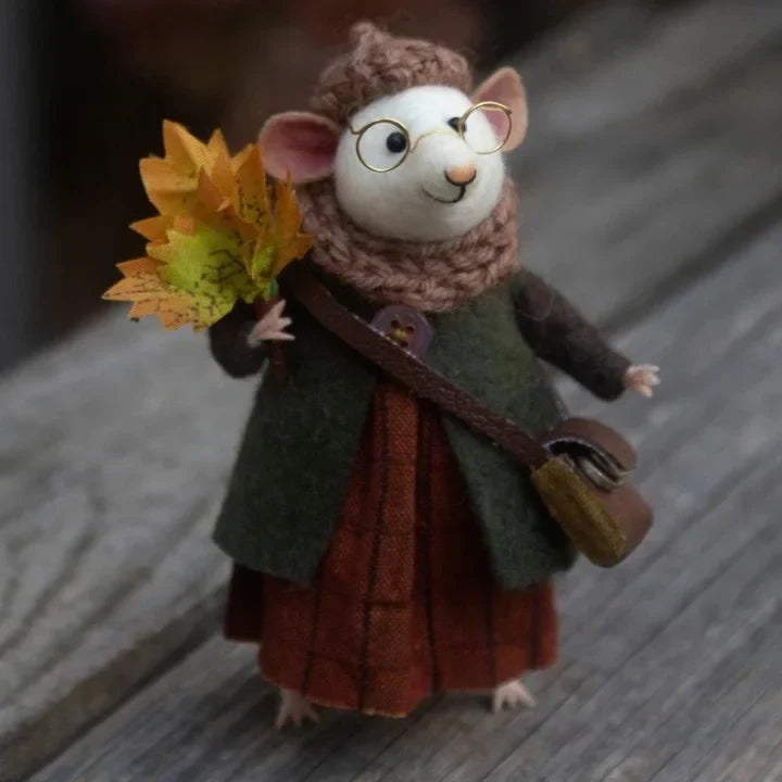 WhiskerWool - Needle Felted Mouse