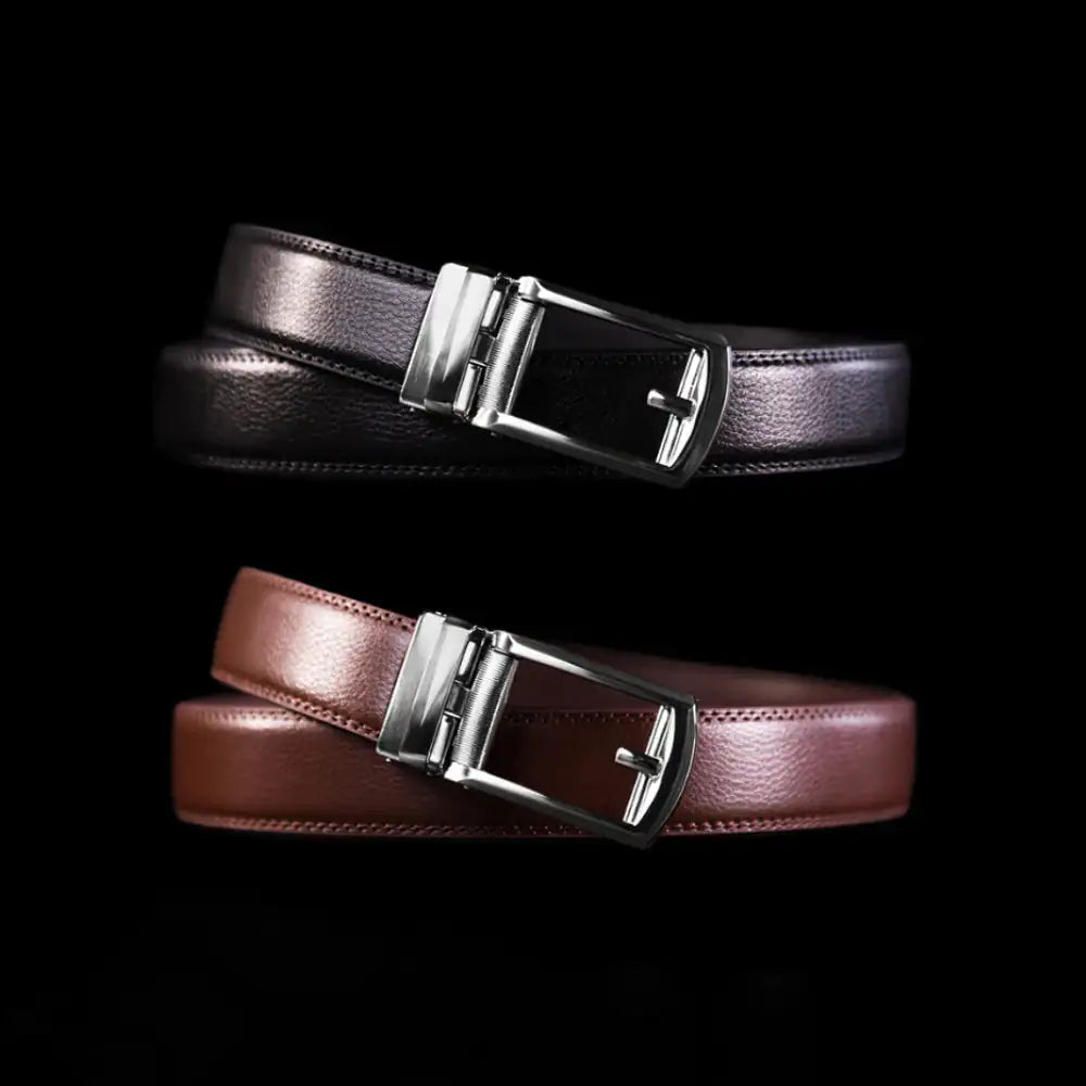 StrapEase™-The buckle free Mens Leather Belt