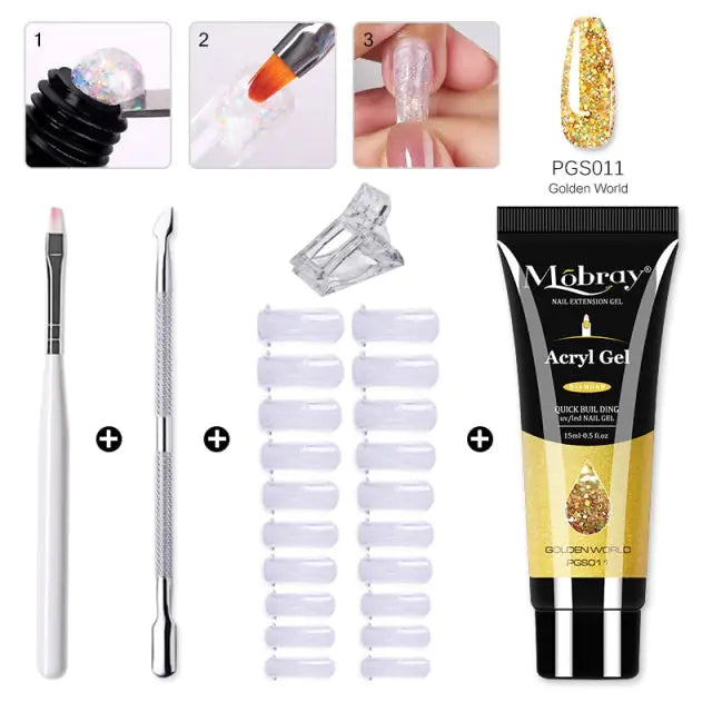 PolyGel™ Nail Set