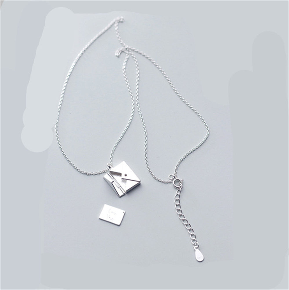 "Love You"Letter Envelope Locket Necklace-MOTHER DAY SPECIAL OFFER 50% OFF