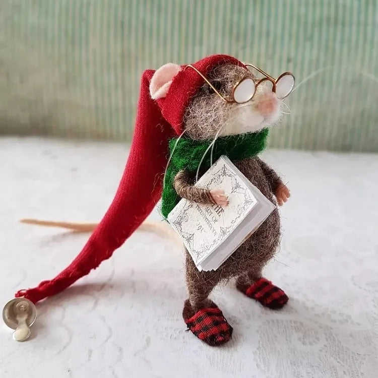 WhiskerWool - Needle Felted Mouse