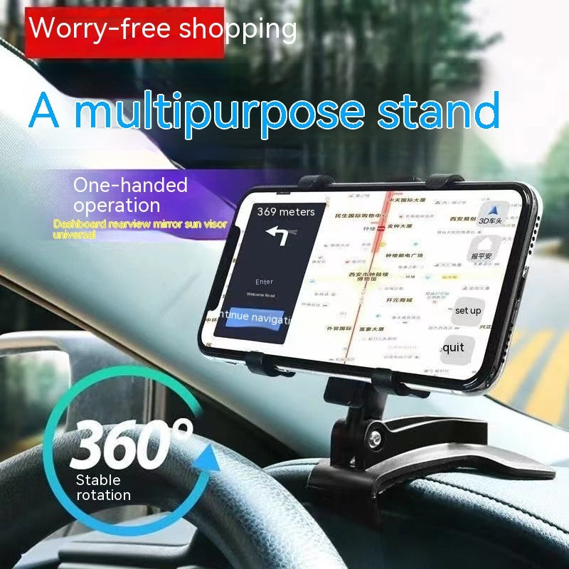 Multifunctional Car Dashboard Mobile Phone Holder