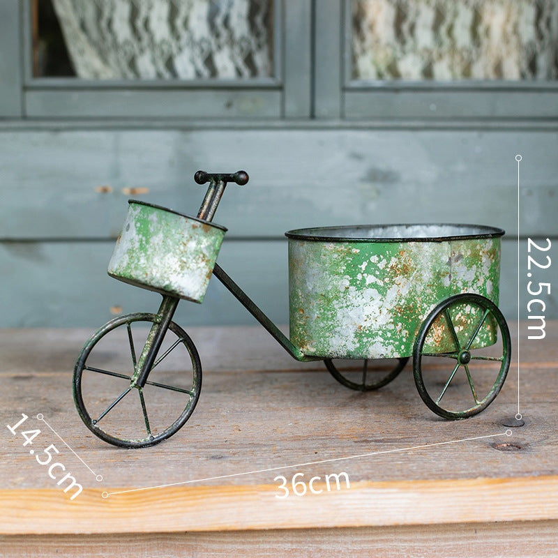 Retro Bicycle Flower Pot