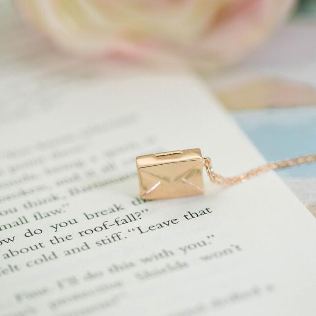 "Love You"Letter Envelope Locket Necklace-MOTHER DAY SPECIAL OFFER 50% OFF