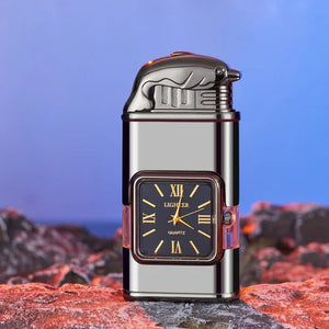 Windproof Vintage Dual Flame Lighter: Ignite Elegance and Power