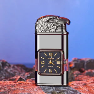 Windproof Vintage Dual Flame Lighter: Ignite Elegance and Power