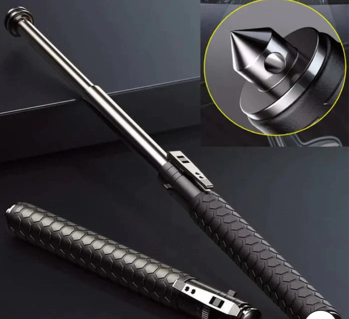 THE RETRACTABLE SELF-DEFENSE HIKING STICK