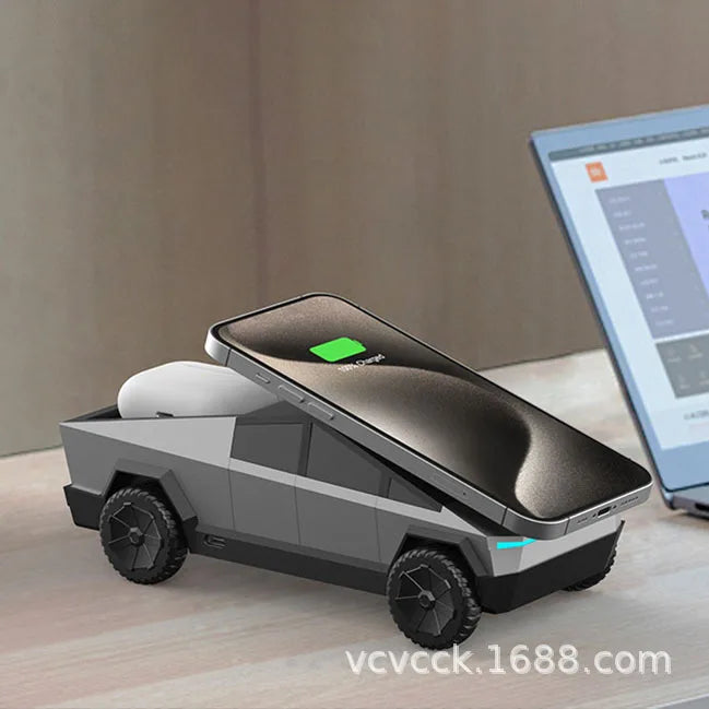 CyberDock™ 15W Fast Wireless Charger for iPhone, AirPods, & Apple Watch