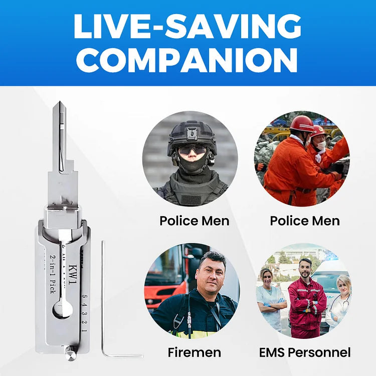 Key Pick & Decoder Tool 2 in 1