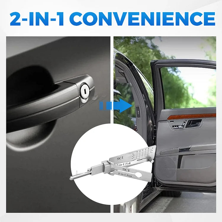 Key Pick & Decoder Tool 2 in 1