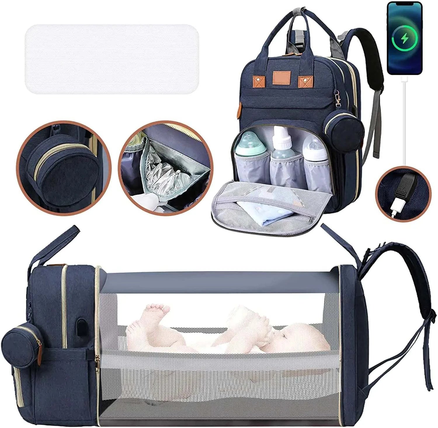 Changing Diaper Backpack
