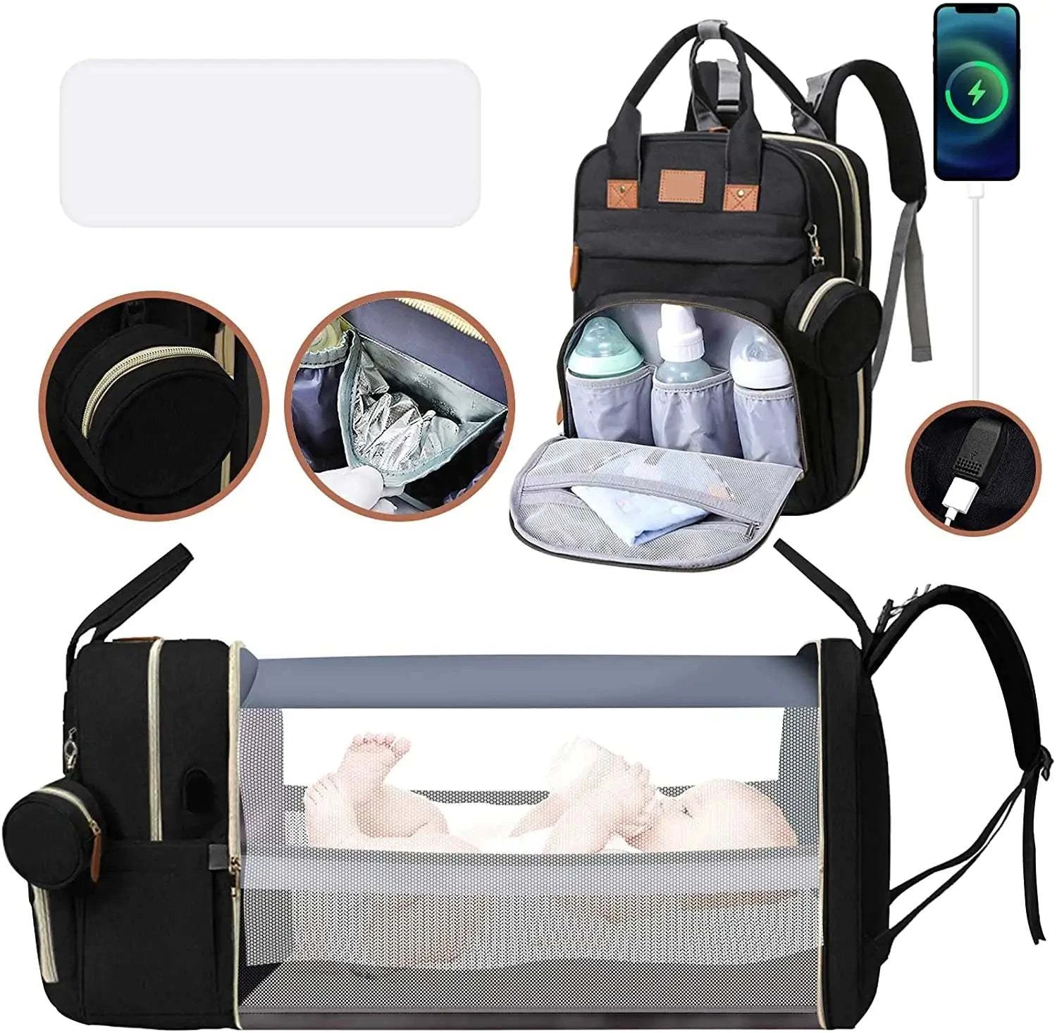 Changing Diaper Backpack