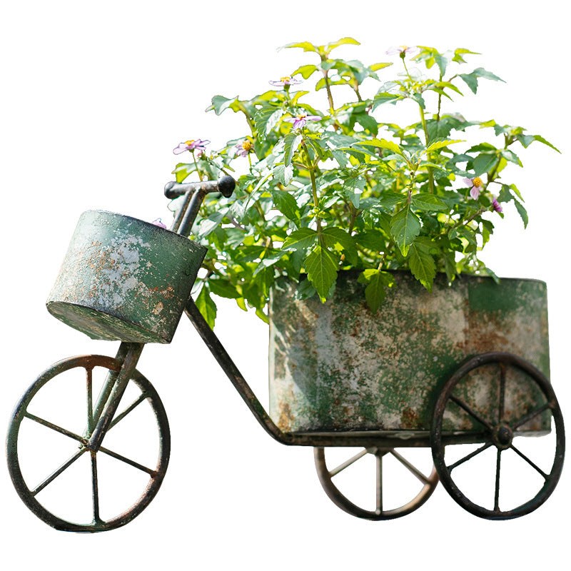 Retro Bicycle Flower Pot