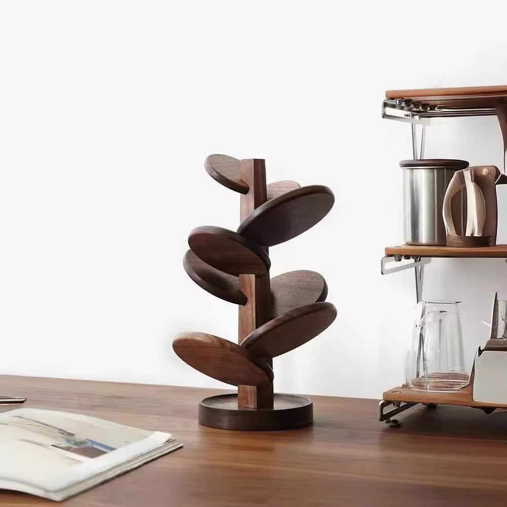 Black Walnut™ Tree Coaster Set