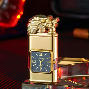 Windproof Vintage Dual Flame Lighter: Ignite Elegance and Power