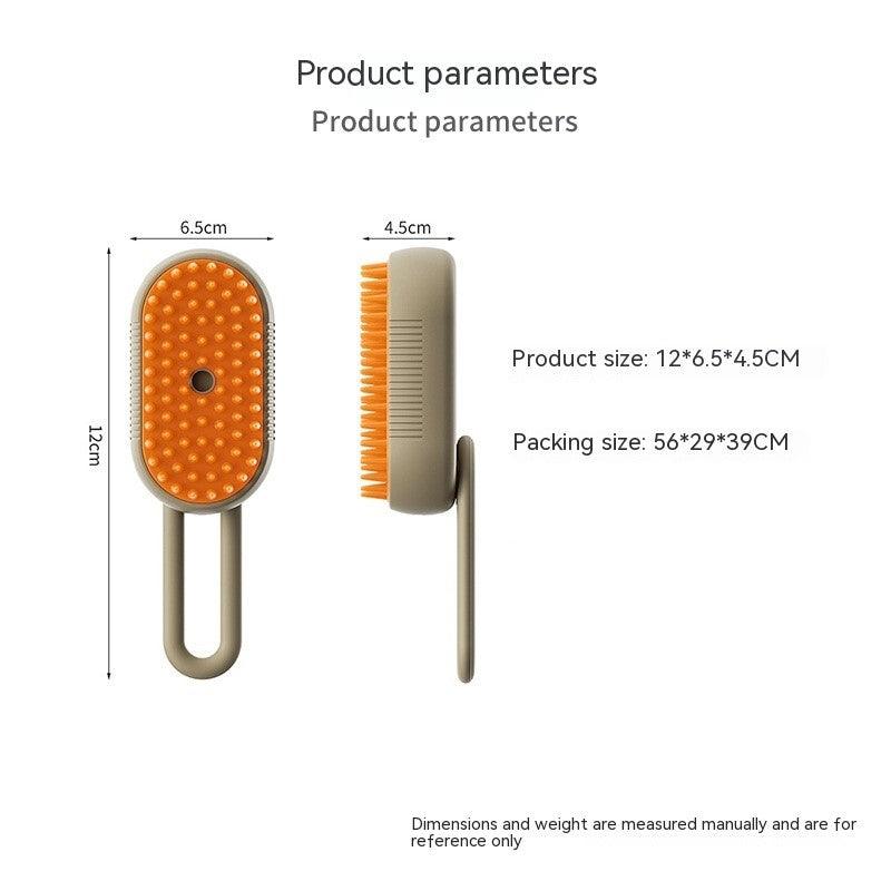 EzSteamy™ Pet Brush - Pet Electric Spray Massage