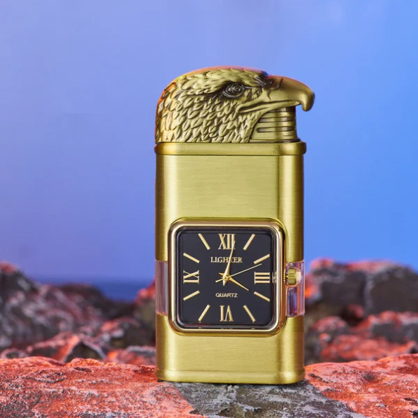 Windproof Vintage Dual Flame Lighter: Ignite Elegance and Power
