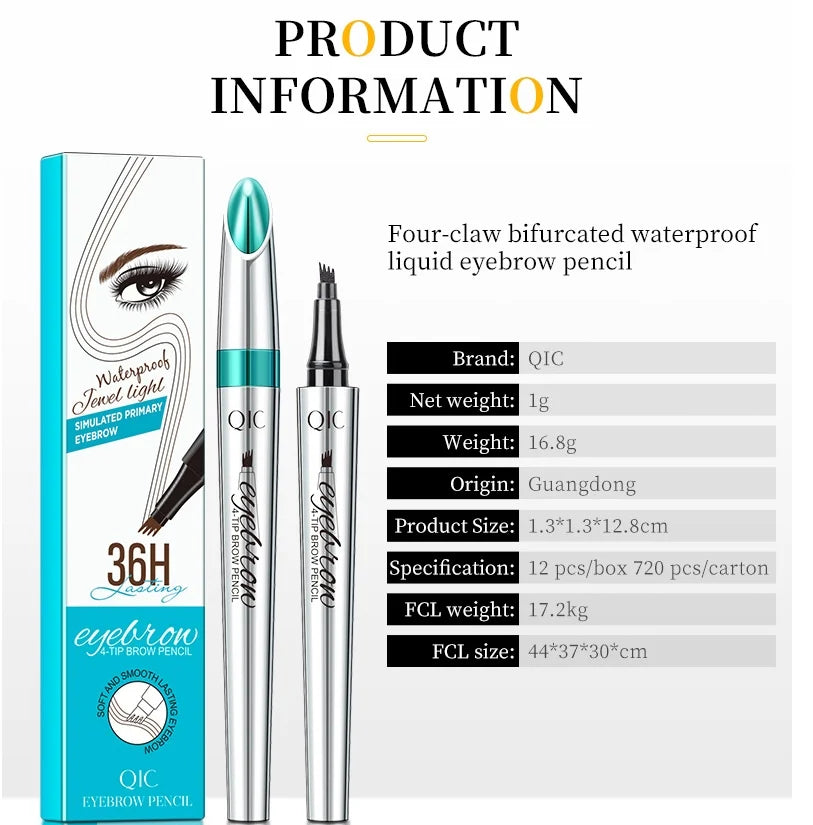 3D Waterproof Microblading Eyebrow Pen