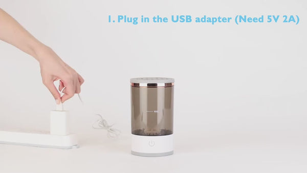 Women Automatic Makeup Brush Cleaner
