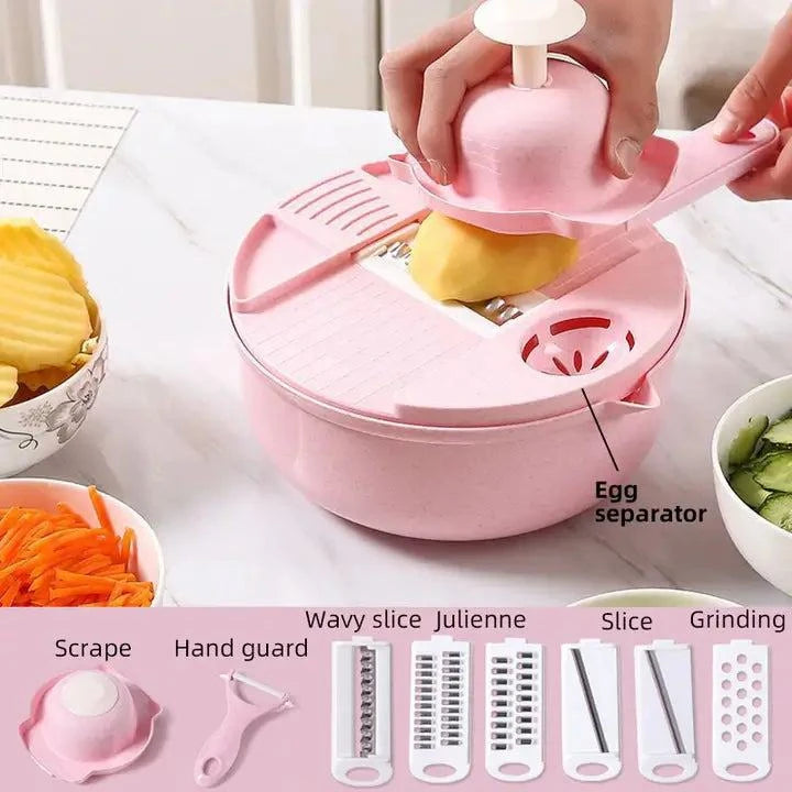 EZ Tech-Life™ Multifunction Vegetable Slicer 2.0