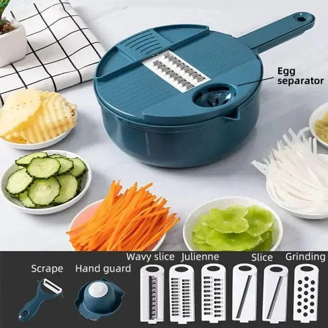 EZ Tech-Life™ Multifunction Vegetable Slicer 2.0