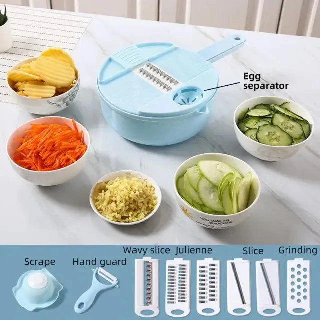 EZ Tech-Life™ Multifunction Vegetable Slicer 2.0