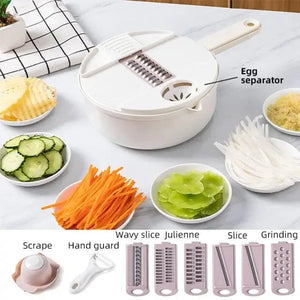 EZ Tech-Life™ Multifunction Vegetable Slicer 2.0