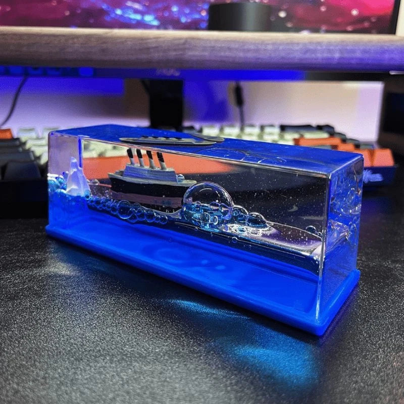 UNSINKABLE CRUISE SHIP ORNAMENT