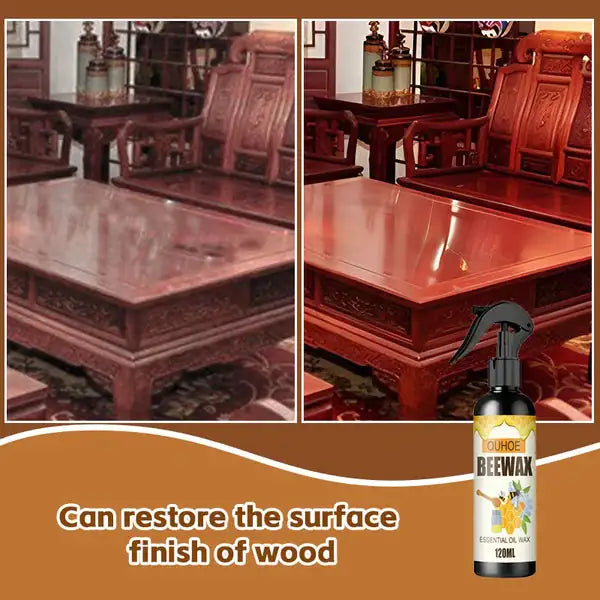 Beeswax Wood Cleaner Spray