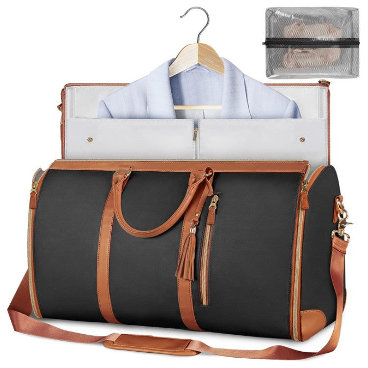 The Convertible™ Travel Bag: Folding Suit Carrier & Duffle 🧳
