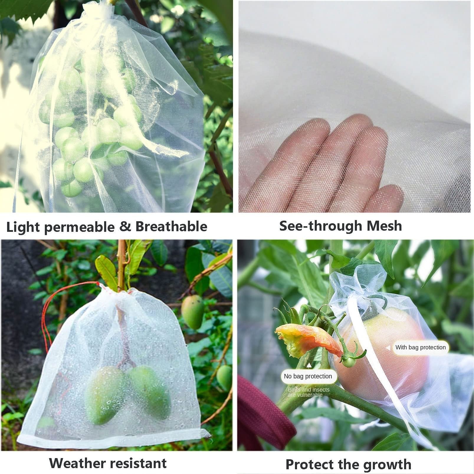 Insect-Proof Mesh Bag