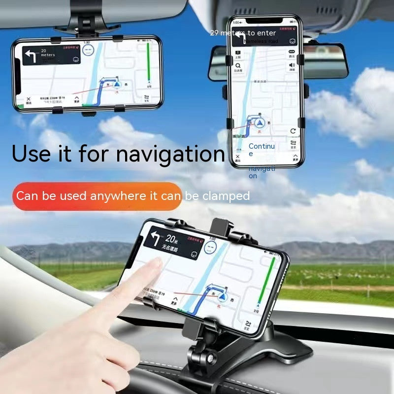 Multifunctional Car Dashboard Mobile Phone Holder