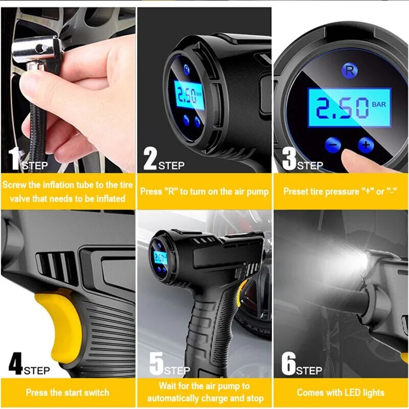 Handheld Multifunctional Car Pump