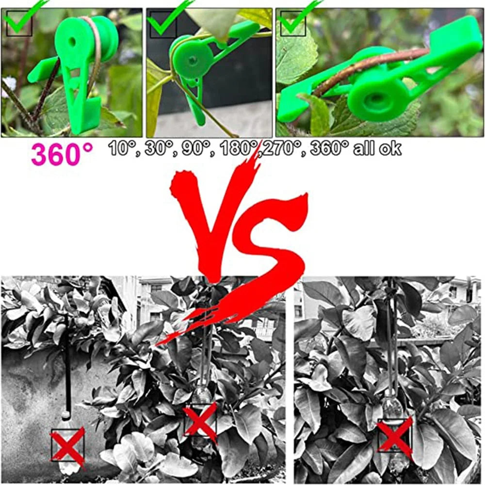 Adjustable Plant Holding Clips