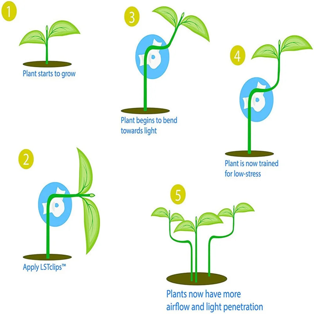 Adjustable Plant Holding Clips