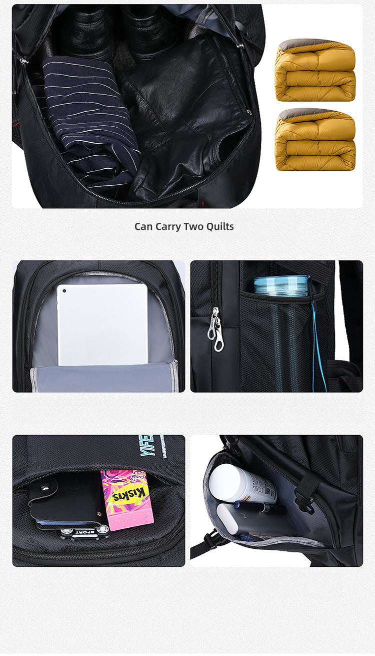 Expandable Large Capacity Backpack