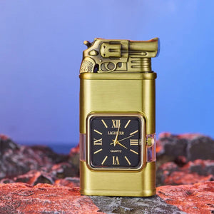 Windproof Vintage Dual Flame Lighter: Ignite Elegance and Power