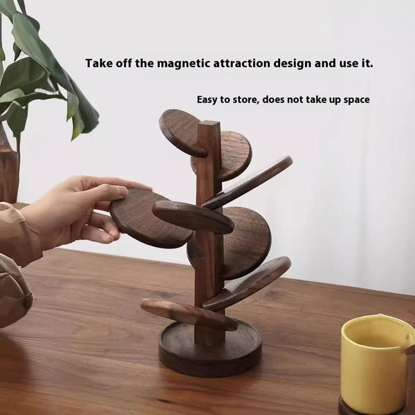 Walnut Tree Coaster Set