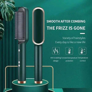 Negative Ion Hair Straightener Styling Comb